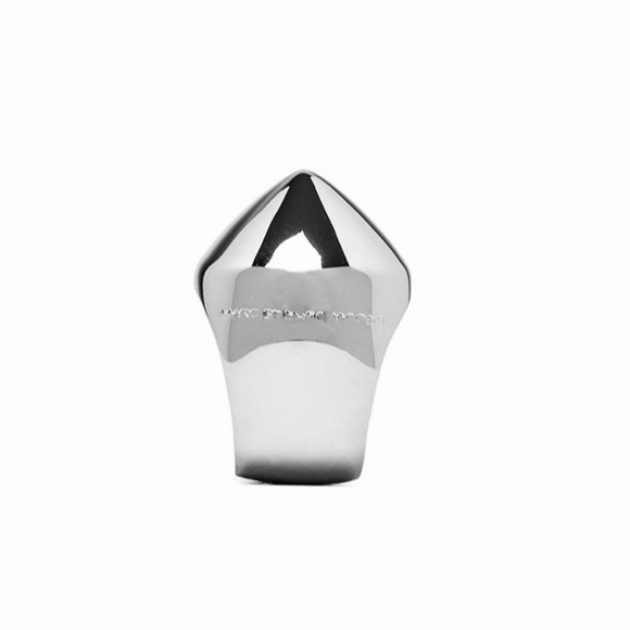 MARC BY MARC JACOBS Cone Head Silvertone Ring - Picture 2 of 8